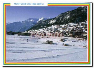 Postcard Modern Montgenevre