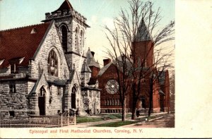 New York Corning Episcopal and First Methodist Church