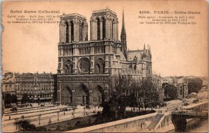 France Paris Notre Dame Cathedral