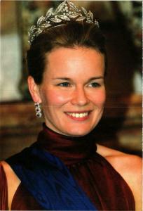 CPM Crown Princess Mathilde of Belgium DUTCH ROYALTY (734691)