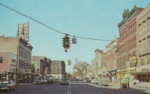 CORTLAND, New York, 1950-60s ; Main Street