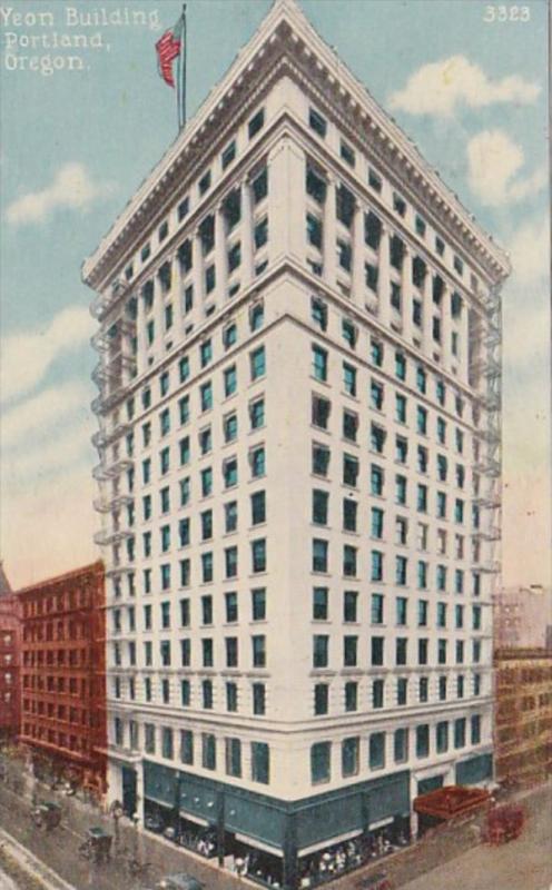 Oregon Portland Yeon Building 1919