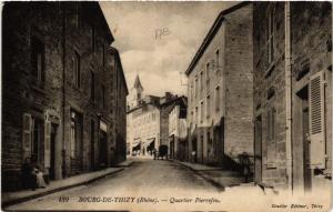 CPA BOURG-de-THIZY Quartier PIERREFEU (444102)