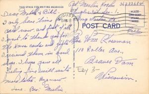 WWII Military~Augusta Georgia~Camp Gordon Post Theater~Cpl Merlin Koelm~1945 PC 