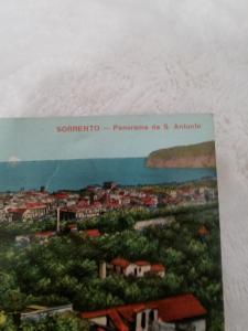 Antique Postcard from Italy, Sorrento - Panorama da S. Antonio