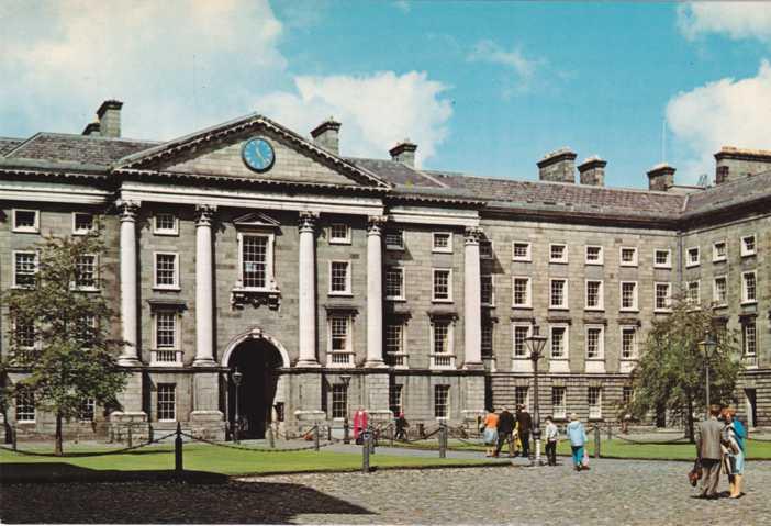 Trinity College Dublin Ireland grants degrees to non-Christians and Women