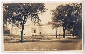 OH - Cleveland Museum of Art.   RPPC