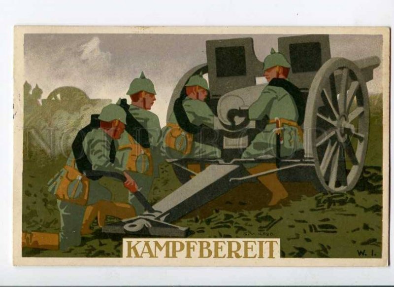 275775 Avant-Garde WWI Germany PROPAGANDA Cannon by W.I. old