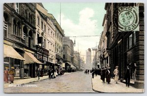 Liverpool UK Van Cruisen (or Cruiser) & Son~Romer~Bank~Bold Street 1907 Postcard