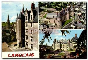 Modern Postcard Langeais castle