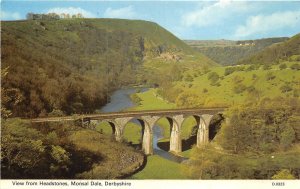 US53 UK real photo England Derbyshire Monsal Dale Headstones