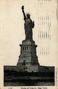 USA Statue of Liberty New York City Vintage Postcard 08.88