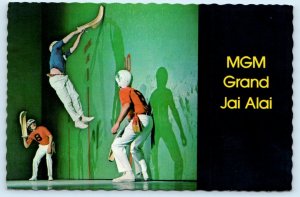 LAS VEGAS, Nevada NV ~ MGM GRAND Fronton JAI ALAI ca 1970s ~ 4x6 Postcard