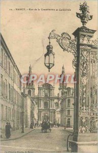 Old Postcard Nancy Street and Cathedral of the Constitution