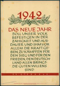 3rd Reich Germany Goebbels Wochenspruche der NSDAP Propaganda Poster 82247