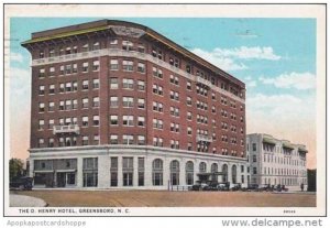 North Carolina Greensboro The O Henry Hotel 1928