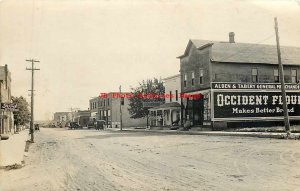 MN, Bertha, Minnesota, RPPC, Street Scene, Alden & Taberny Store, Photo