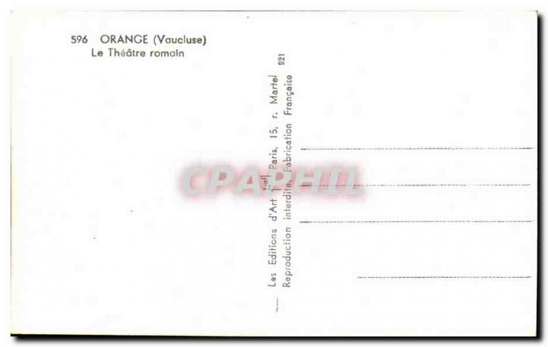 Postcard Modern Orange's Roman Theater