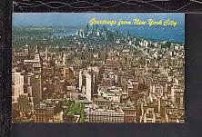 Greetings From New York City Postcard BIN 