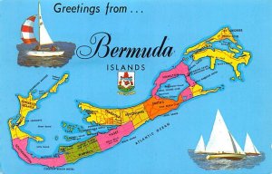 Greetings from Bermuda, Somers Isles Postal Used Unknown 