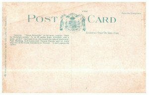 Vintage Haleiwa Hotel Honolulu Hawaii Postcard