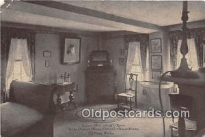 Louisa May Alcott's Room, Orchard House Concord, Mass, USA Unused 