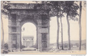 Le Pont Suspendu (long 360 m.), SAINT-THIBAULT (Aube), France, 1900-1910s