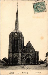 CPA CHEROY - L'Église (108378)