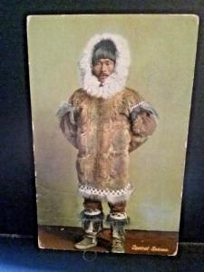 Postcard  Typical Eskimo Vintage   Z5