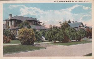 Florida St Petersburg Fifth Avenue Looking North Curteich