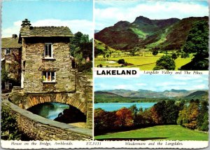 England Cumbria Ambleside Langdale Valley and Windermere Multi View