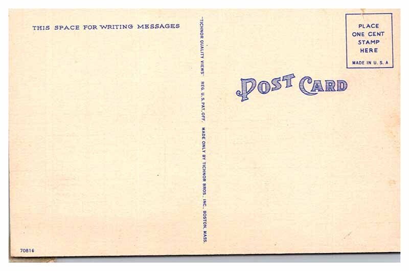 Postcard BEACH SCENE Cape Cod Massachusetts MA AU7619