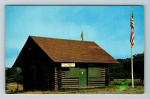 Fort Ticonderoga NY- New York, United States Post Office Serving Chrome Postcard 