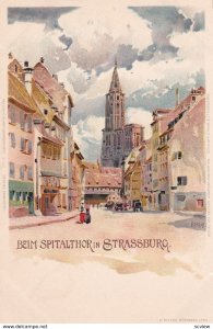 STRASSBURG, France [When Germany] , 1890s ; Beim Spitalthor