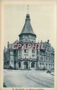 Postcard Old 59 Mulhouse court bailiwick