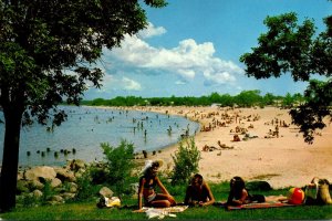 Canada Manitoba Lake Winnpeg Grand Beach Provincial Park