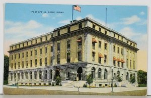 Boise Idaho Post Office Postcard K5