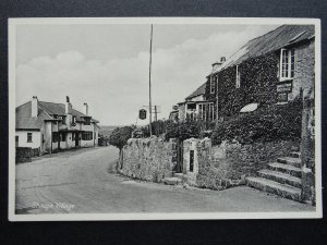 Devon SHAUGH PRIOR Village Post Office showing LYONS TEA ROOMS - Old Postcard