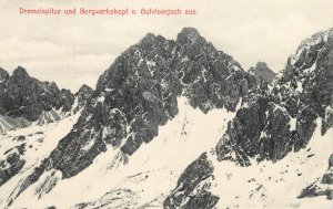 Austria Dremelspitze und Bergwerkskopf v. Gufelseejoch aus.