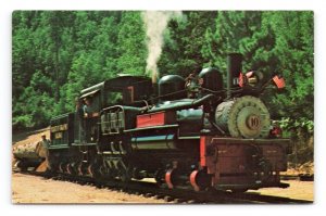 Yosemite Mt Sugar Pine Railroad Yosemite California CA UNP Chrome Postcard O4