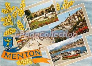 Postcard Moderne Menton