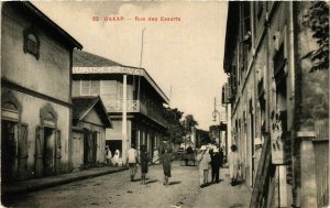 CPA AK Dakar Rue des Essarts SENEGAL (821956)