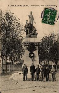 CPA VILLEFRANCHE-sur-SAONE - Monument des Combattants (635464)