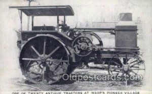 Warp's Pioneer Village, 132 Miles West of Lincoln, Nebraska, USA Farming Unused 