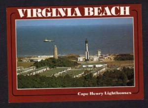 VA Cape Henry Beach  Lighthouses Light House VIRGINIA