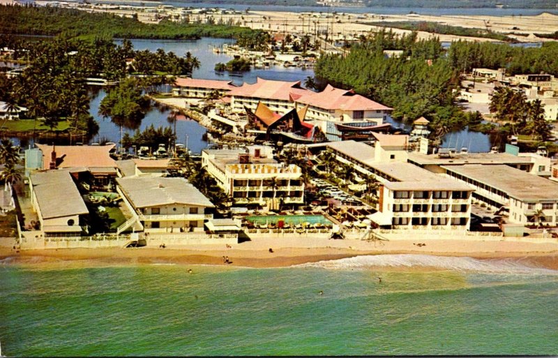 Florida Miami Beach Aerial View Of The Fabulous Castaways Motel