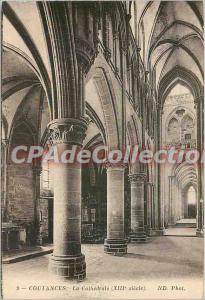 Old Postcard Coutances The Cathedral (XIII century)