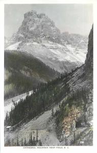RPPC of Cathedral Mountain near Field British Columbia BC