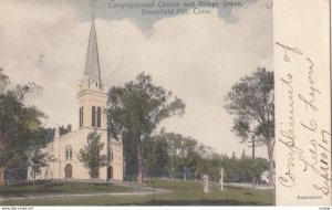 GREENLAND HILL, Connecticut , 1907 ; Congregational Church