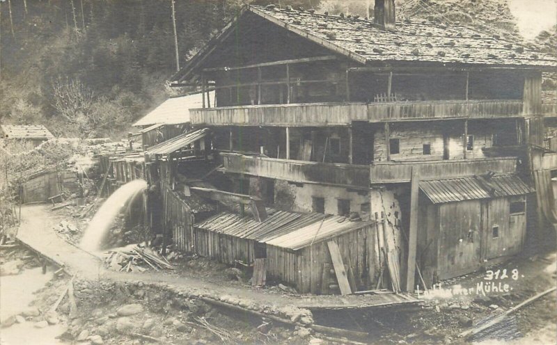 Austria Brixlegg Lochumer Mühle, mill c.1910